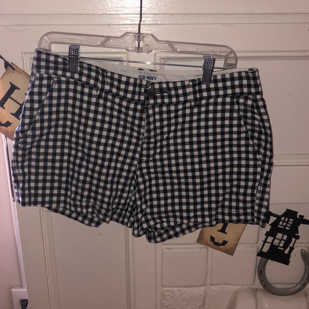 Working Pockets! Rockabilly PinUp Gingham Shorts
